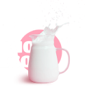 Jar with milk